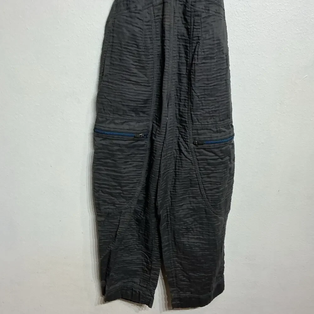 Free People Gray Huddle Up Jumpsuit Sz S